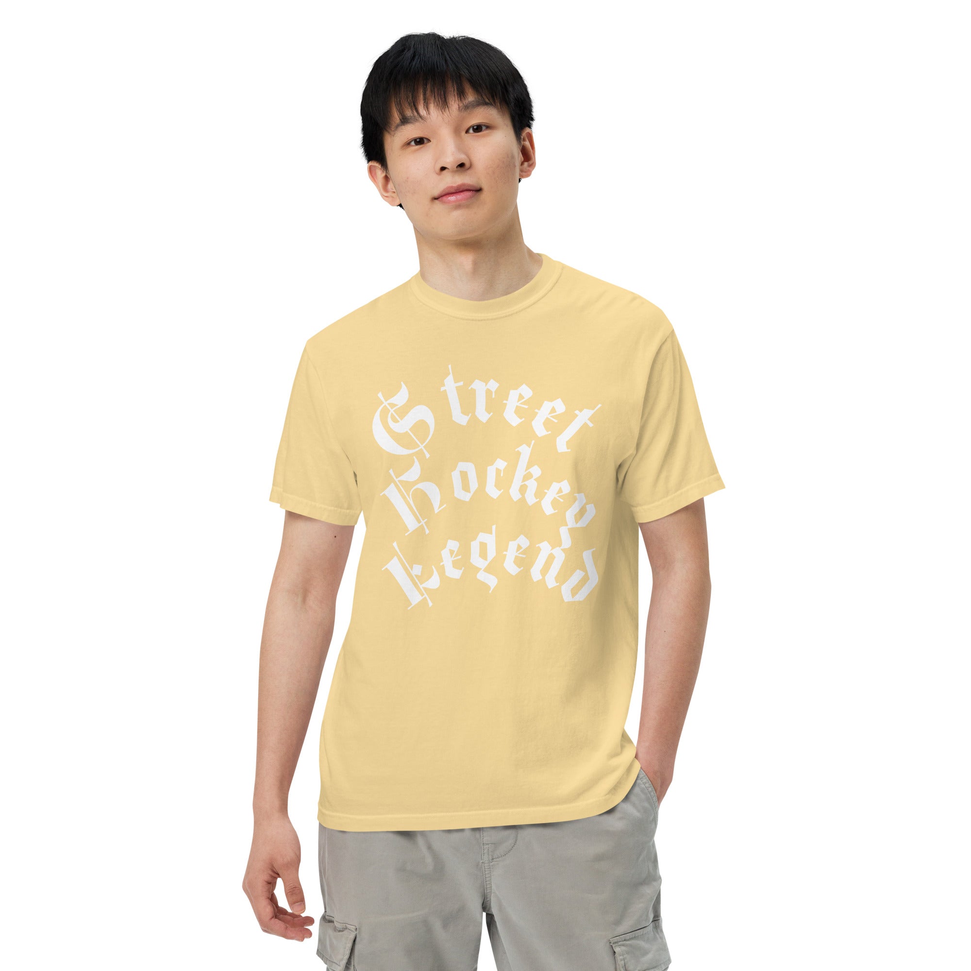 Street Legend - Men’s garment-dyed heavyweight t-shirt