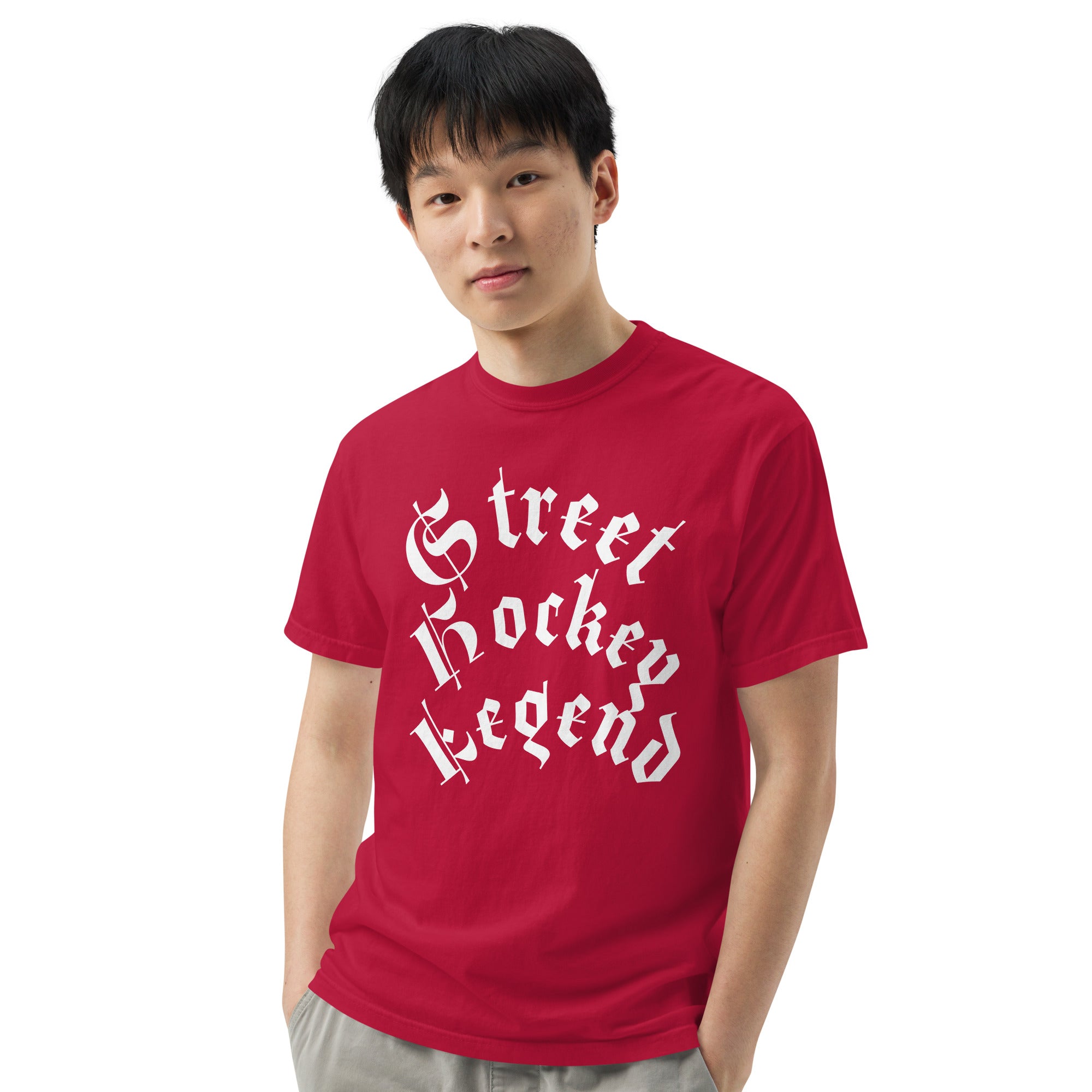 Street Legend - Men’s garment-dyed heavyweight t-shirt