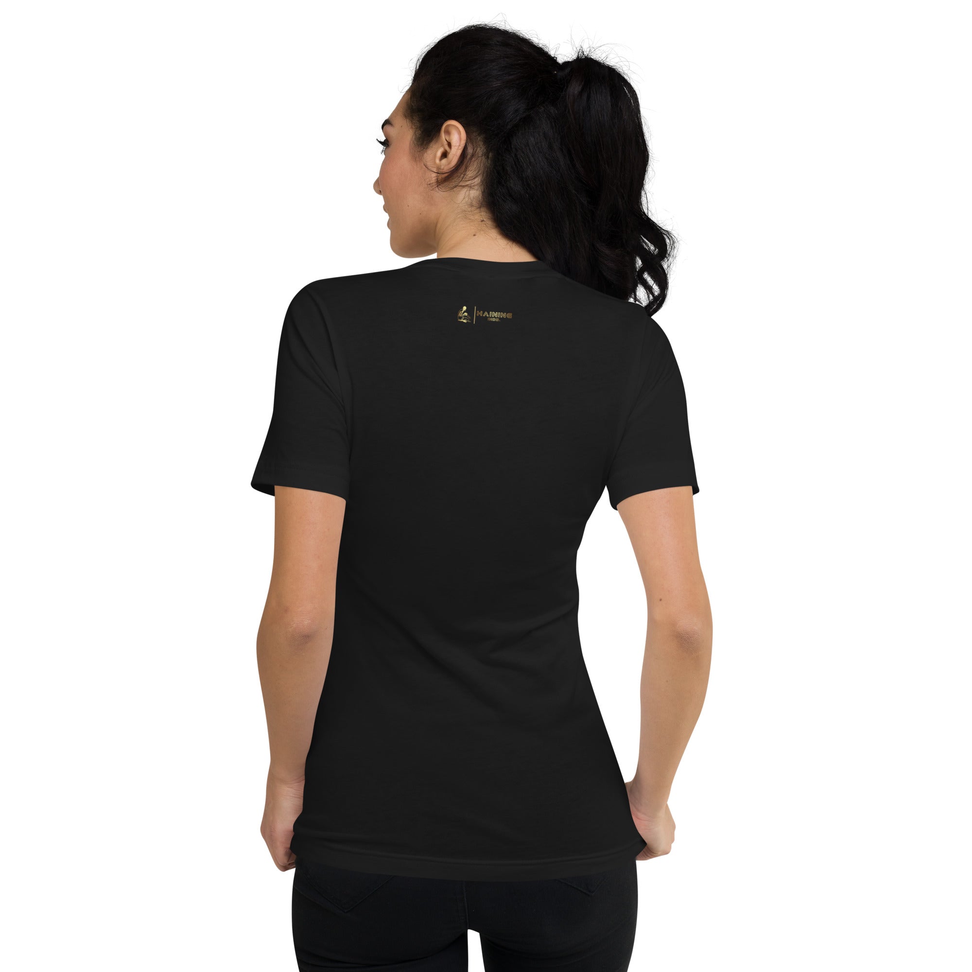 Anju - Unisex Short Sleeve V-Neck T-Shirt