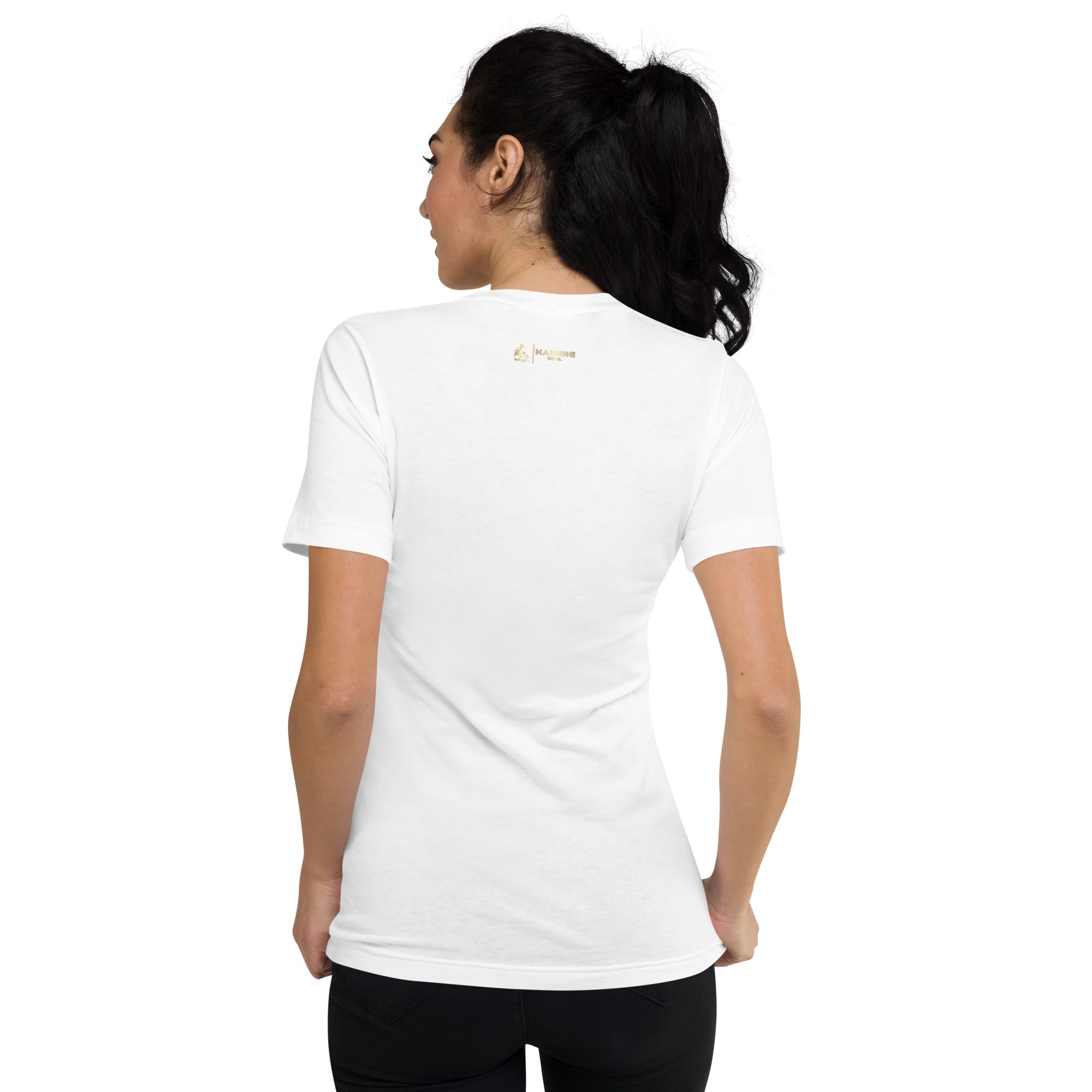 Anju - Unisex Short Sleeve V-Neck T-Shirt